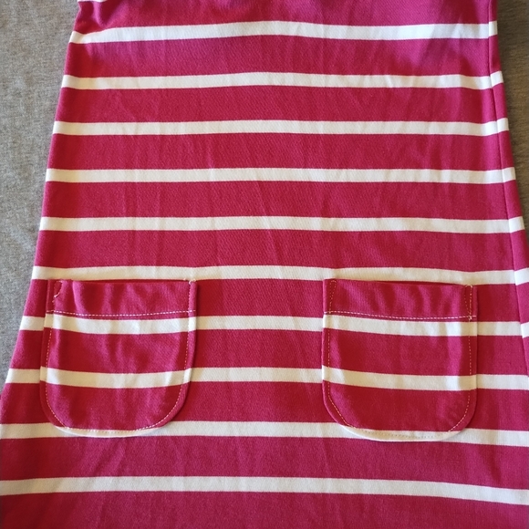 Philosophy Republic Clothing Dark Pink & White Striped Tank Midi Dress Size S - Picture 6 of 11